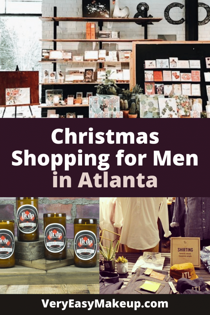 Christmas Shopping for Men in Atlanta and Gift Ideas for Guys