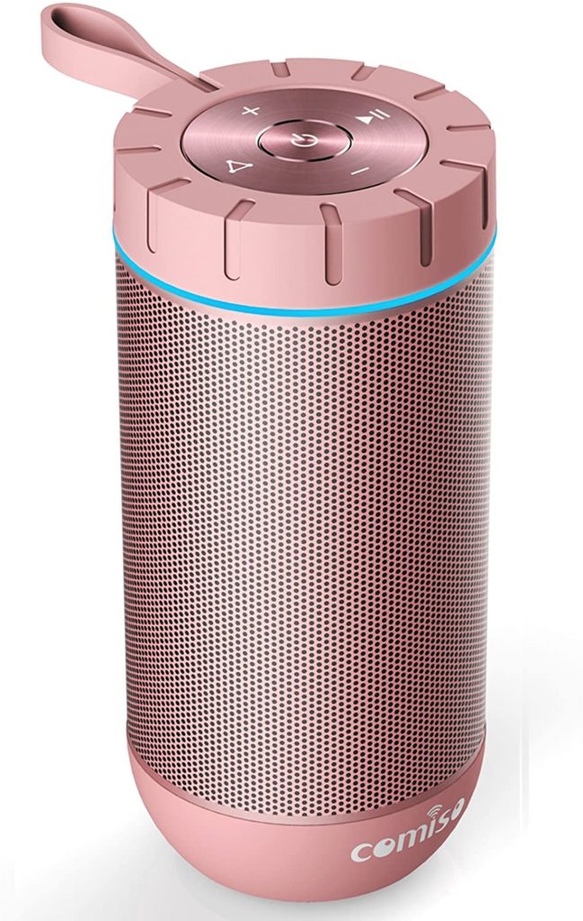 rose gold portable speaker