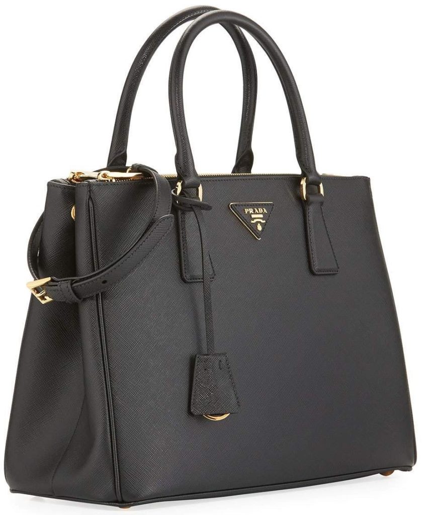 Prada Galleria Medium Textured Leather Tote Destiern Bag