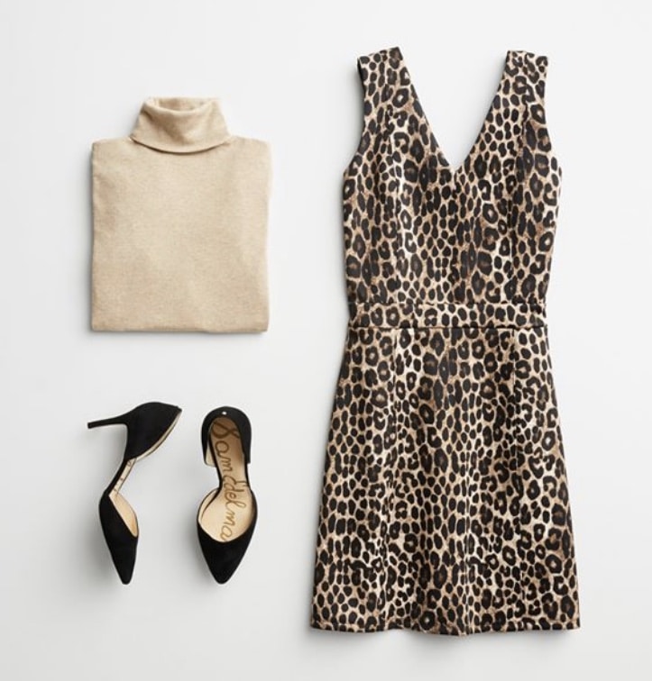 Stitch Fix leopard print dress outfit by Michael Kors online