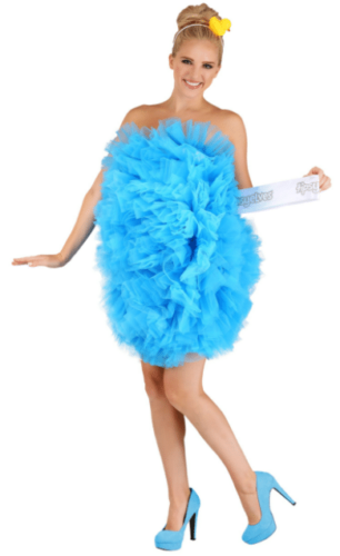 funny and clever maternity halloween costume idea that is a loofa for pregnant women to dress up as an easy Halloween costume to buy from Amazon for sale