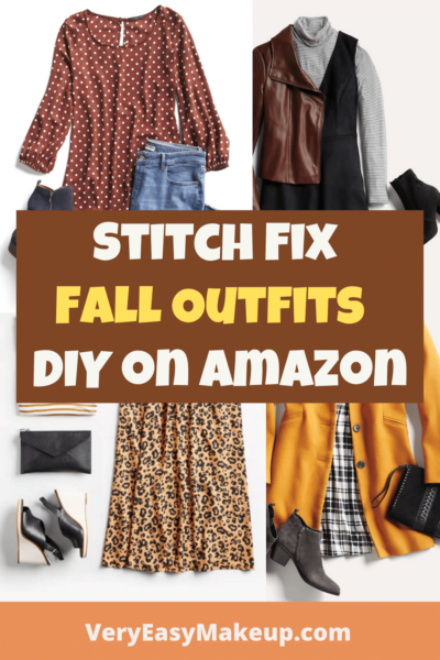 Stitch Fix fall outfits and 2022fall outfit ideas to copy and similar looks from Amazon by Very Easy Makeup