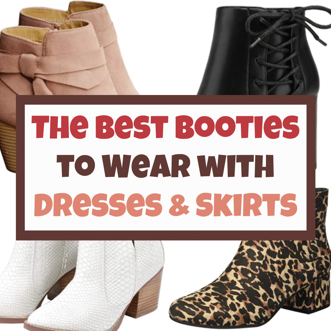 The Best Booties to Wear with Dresses and Skirts for Fall by Very Easy Makeup