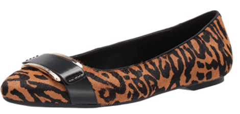 comfortable leopard print ballet flats by Calvin Klein for fall outfits from Stitch Fix and fall or winter fashion 2020