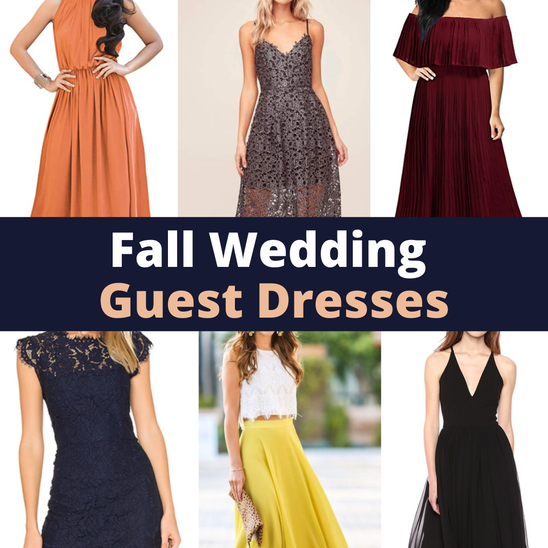 Fall Wedding Guest Dresses on Amazon