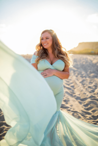 light green mermaid maternity dress - JustVH Maternity Off Shoulder Chiffon Gown Maxi Photography Dress for Photo Shoot Photo Props Dress