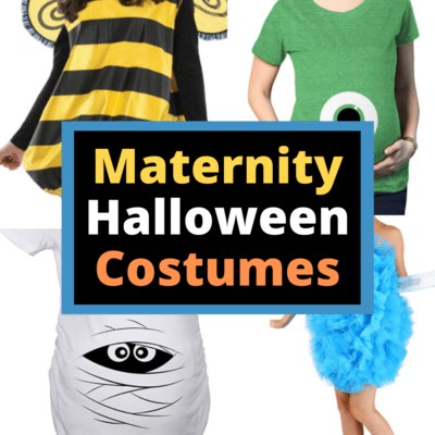 maternity Halloween costumes and Halloween costume ideas for pregnant women for Halloween 2020 from Very Easy Makeup