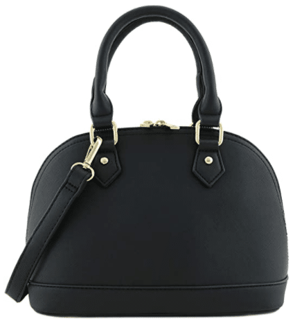 medium size black purse and satchel for fall 2020 Stitch Fix outfit idea from Amazon
