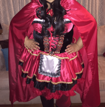 plus size sexy little red riding hood costume and plus size costumes on Amazon for Halloween