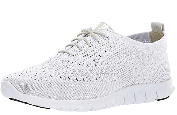 Cole Haan women's white sneakers for casual looks and white cute athletic shoes for wearing with leggings