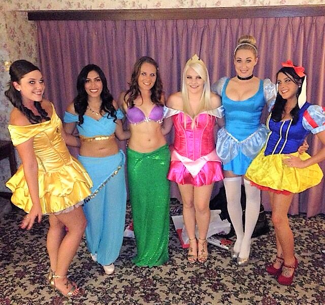 Disney Princess College Group Halloween Costume