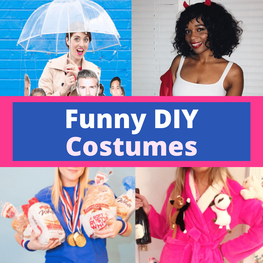 Funny DIY Halloween costumes for women.