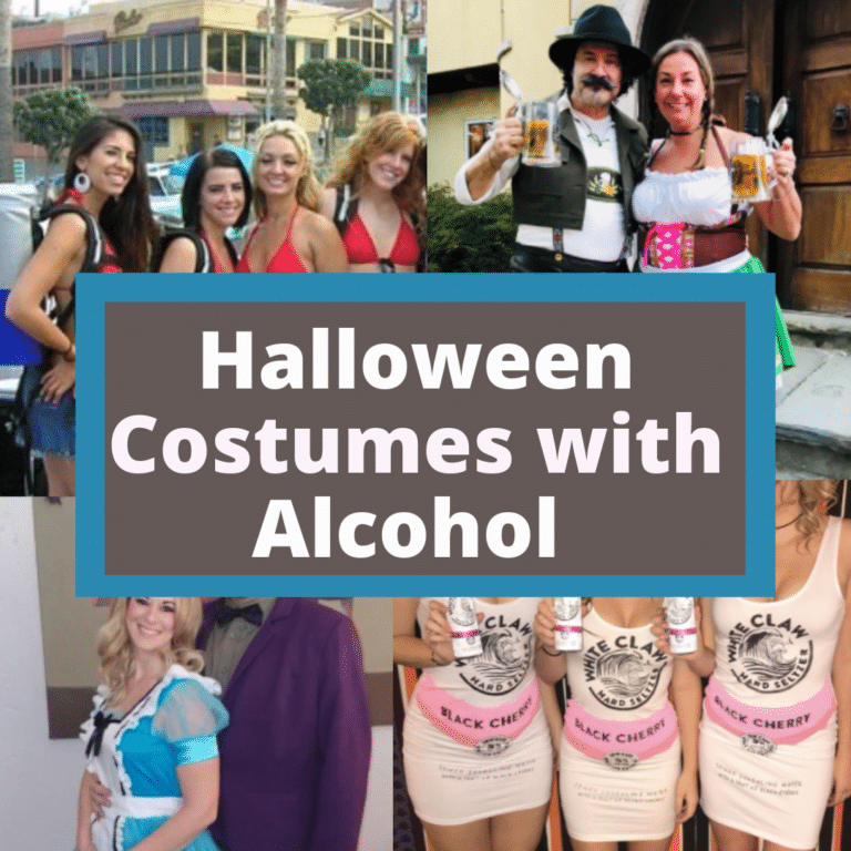 Halloween costumes with alcohol and liquor themed Halloween costumes