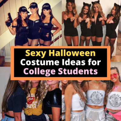 Sexy Halloween costume ideas for college students and sexy DIY easy Halloween costume ideas for groups and for sorority sisters