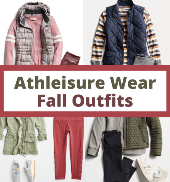 athleisure wear fall outfit ideas inspired by Stitch Fix by Very Easy Makeup
