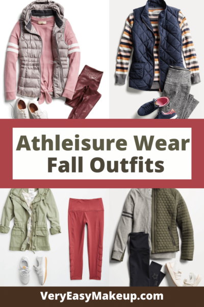 athleisure wear fall outfits and athleisure outfit ideas by Very Easy Makeup