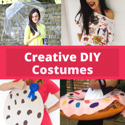 creative DIY Halloween costumes for adults and creative costume ideas for college students that are cheap, easy, and last minute costumes for Halloween