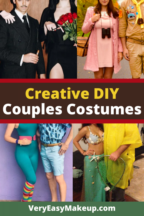 Creative Couples Halloween Costumes for Halloween.