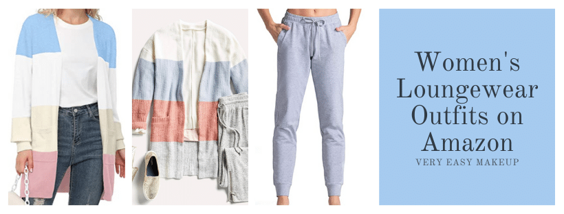 women's loungewear outfits on Amazon by Very Easy Makeup