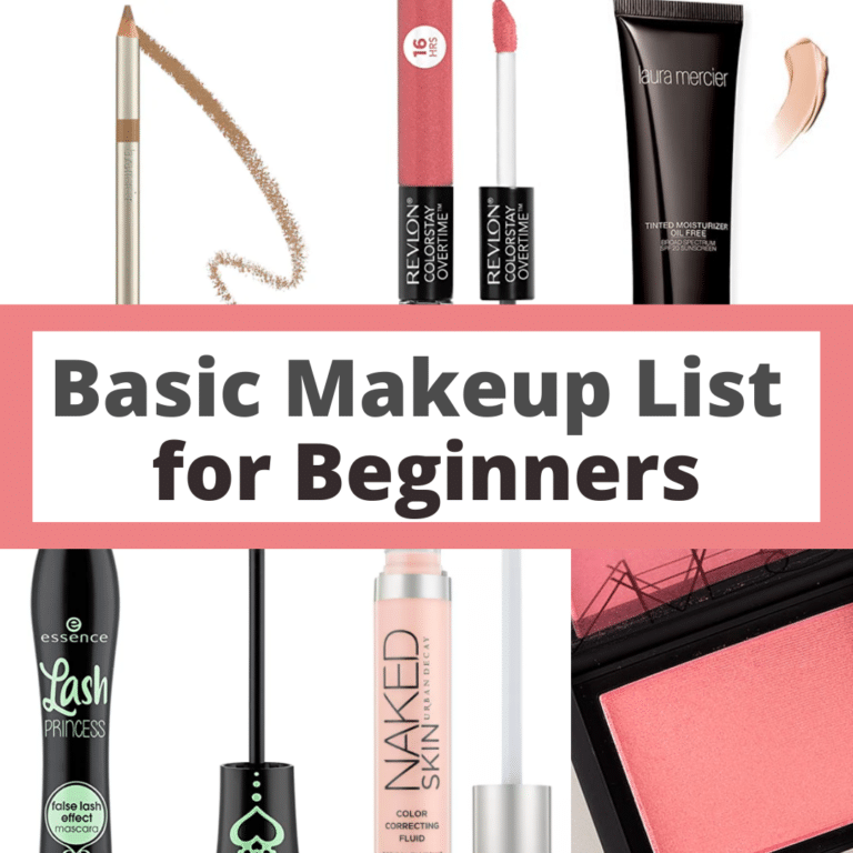 Basic Makeup List for Beginners: Exactly What You Need!