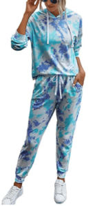 Tie Dye Two-Piece Set Loungewear
