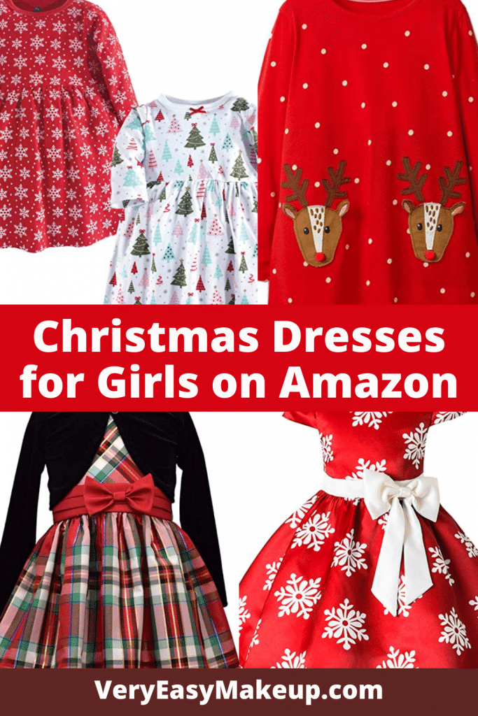 Christmas Dresses for Girls on Amazon