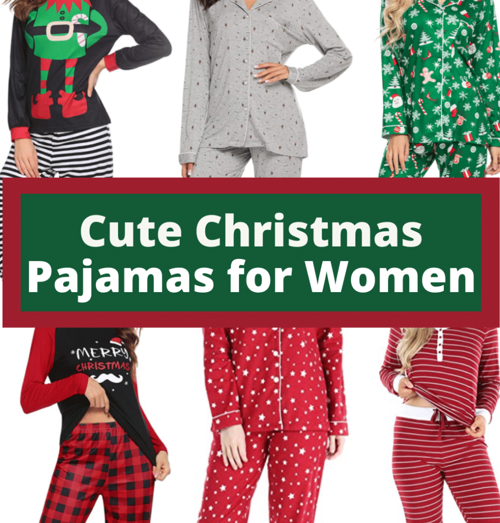 Cute Christmas Pajamas for Women