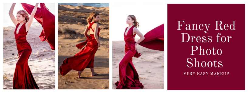 Fancy Red Dress for Photographers to Use on Photo Shoots
