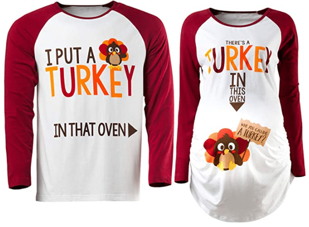 couples thanksgiving shirt