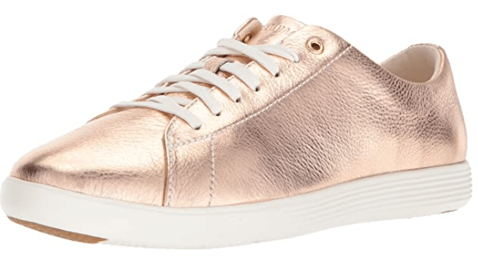 Gold Cole Haan Grand Crosscourt II Sneakers for Athleisure Outfits