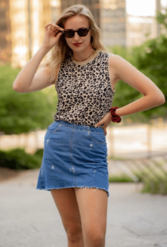 Leopard Print Cami for Summer Outfits