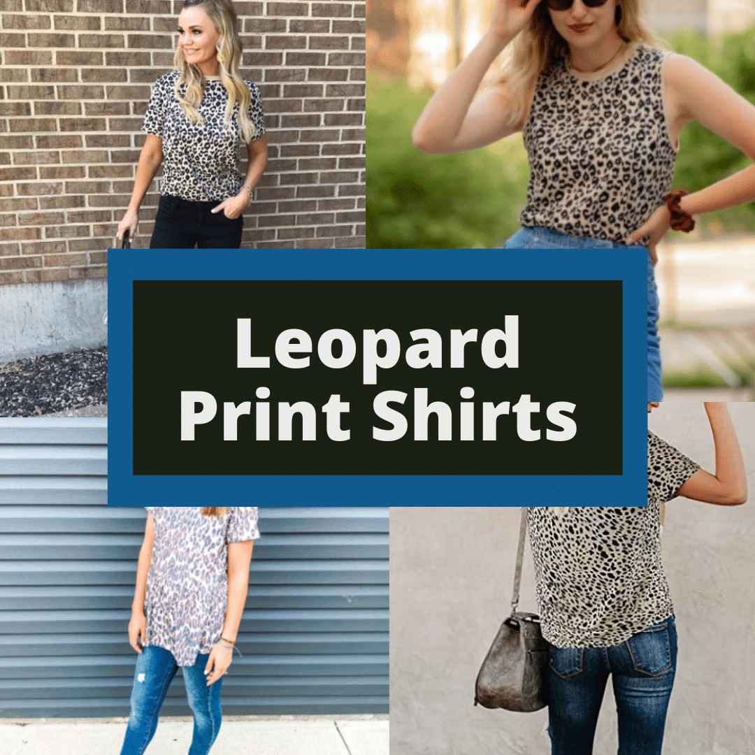 Leopard Print Shirts for Women