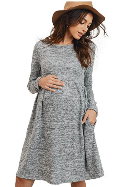 Affordable maternity clothes for Thanksgiving on Amazon.