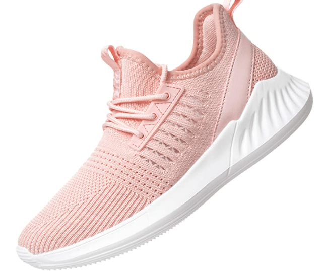 Pink Mesh Sneakers for Athleisure Outfits