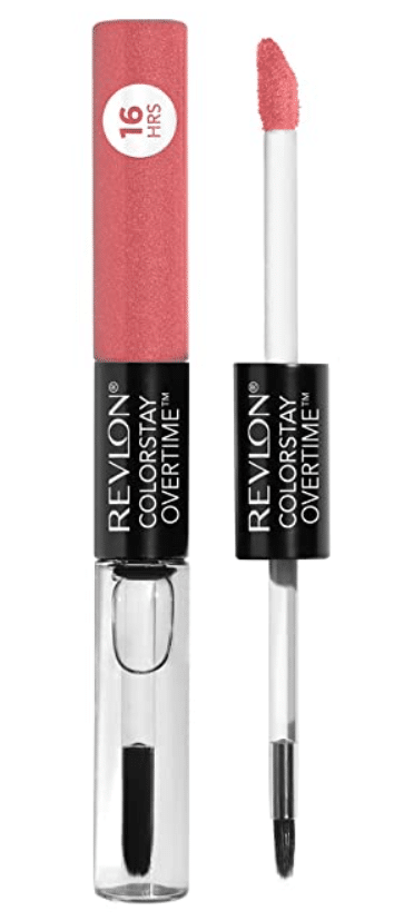 Revlon Colorstay Overtime Lip Gloss in Perennial Peach as a Great Drugstore Lipstick for Daily Makeup