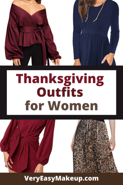 Thanksgiving Outfits for Women and Fall Outfits by Very Easy Makeup