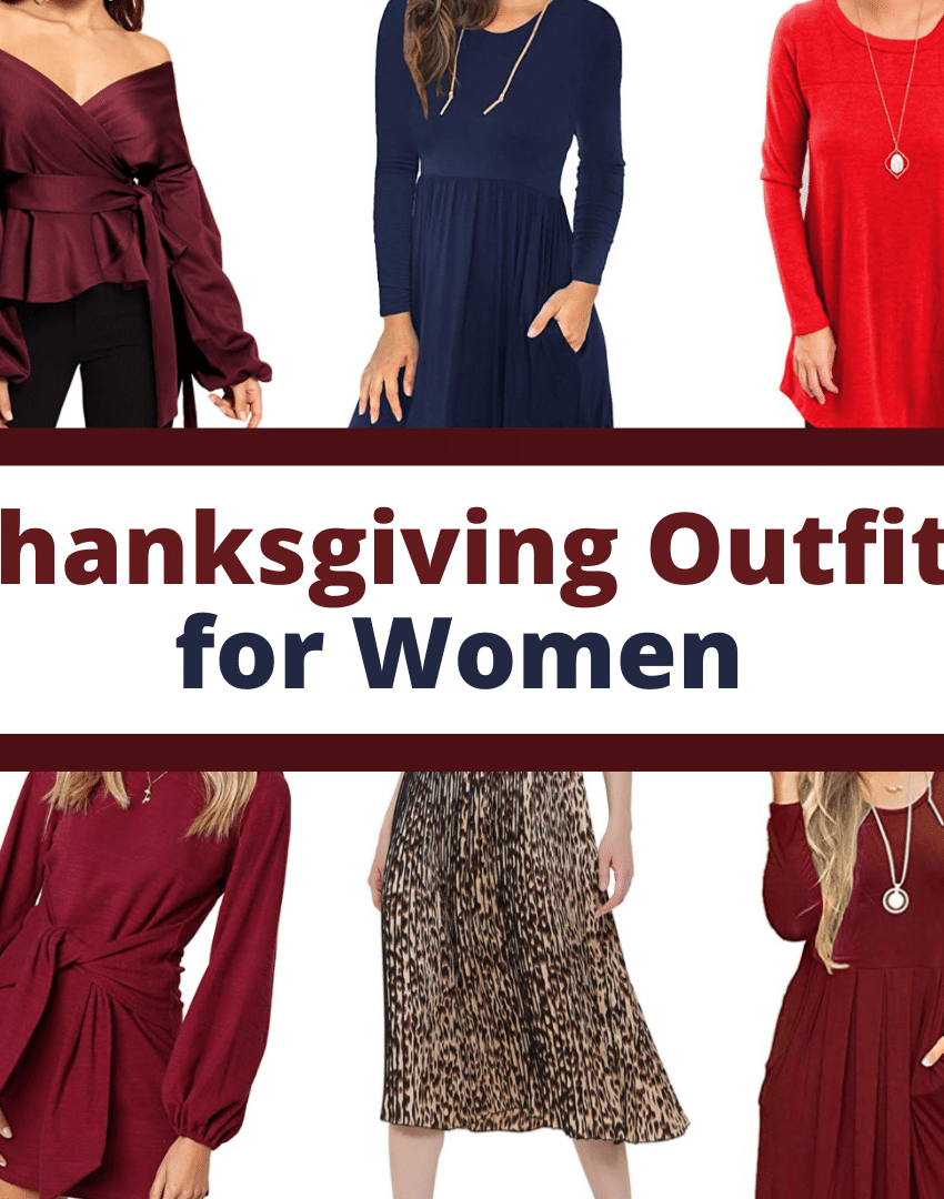 Thanksgiving outfit ideas for women and Thanksgiving dresses