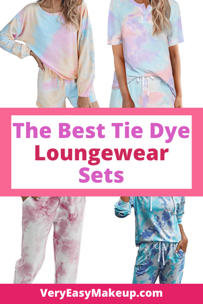 The Best Tie Dye Loungewear Sets for Women on Amazon by Very Easy Makeup