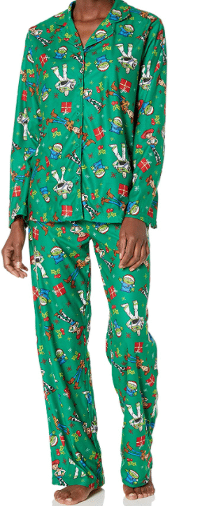 Women's Disney Toy Story Christmas Pajama Top and Matching Pants