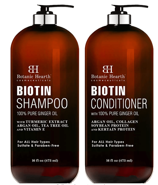 Botanic Hearth Biotin Shampoo and Conditioner Set for Hair Loss