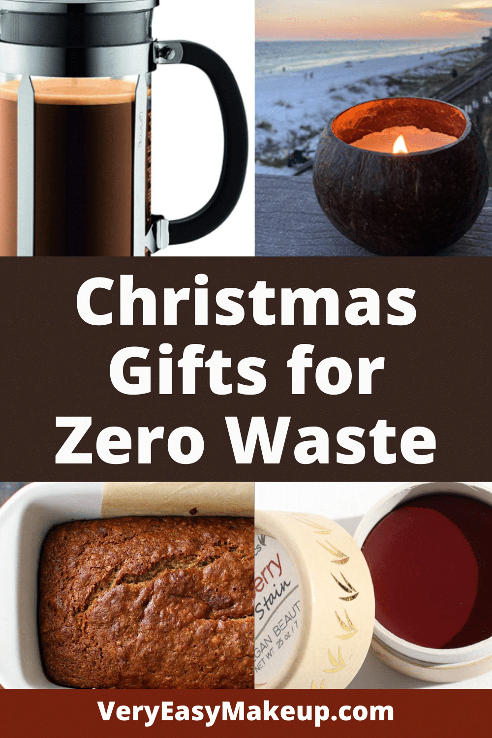 Christmas Gifts for Zero Waste by Very Easy Makeup