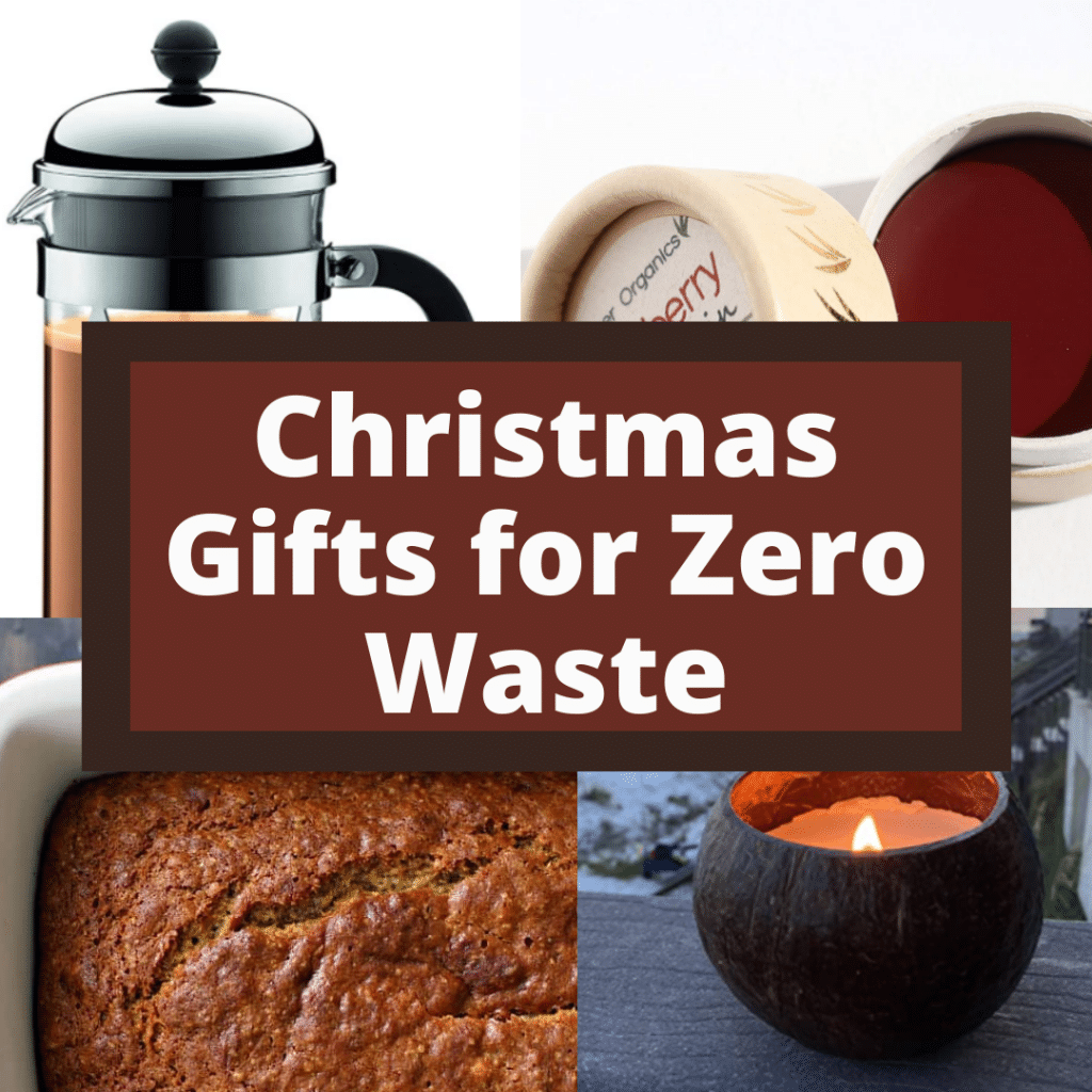 Christmas gift ideas for zero waste. 10 ecofriendly gifts.