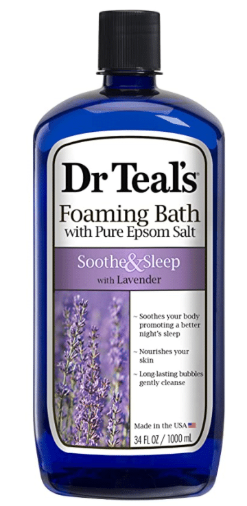 Dr. Teal's Lavender Foaming Bath Soap with Epsom Salt on Amazon