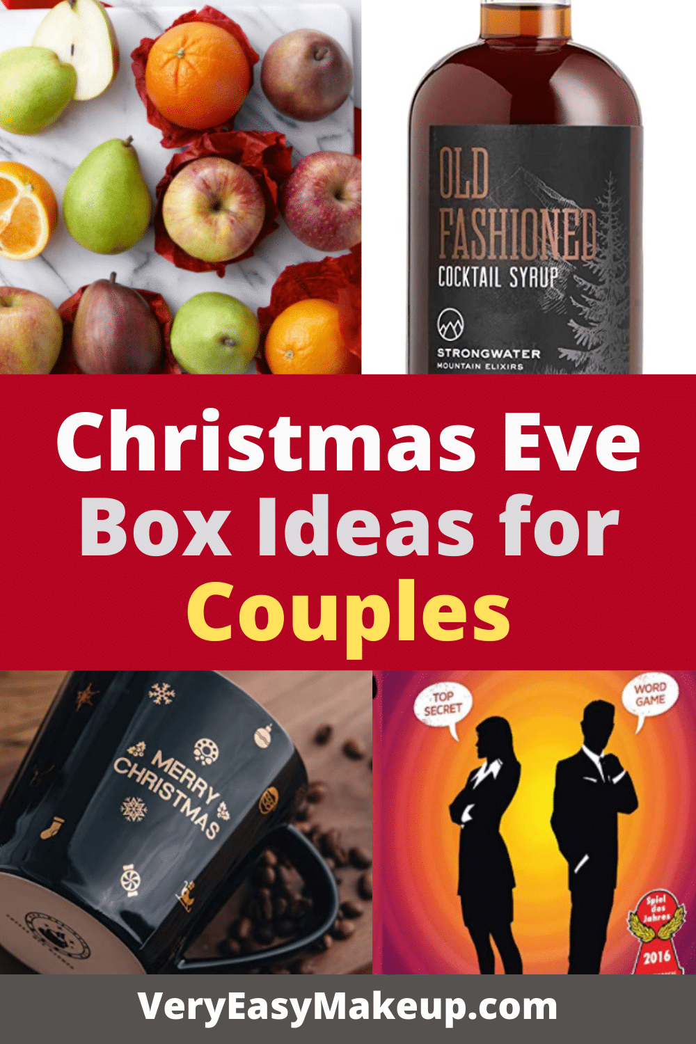 Easy Christmas Eve Box Ideas for Couples by Very Easy Makeup
