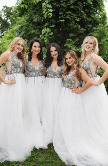 Flattering Sequin Bridesmaid Dresses with Plus Size Available