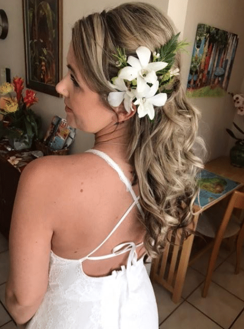Floral Lace Boho Dress for Beach Wedding