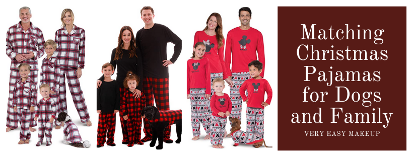 Matching Christmas Pajamas for Dogs and Family on Amazon