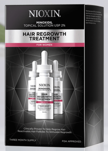 Nioxin Hair Regrowth Treatment for Women with 2% Minoxidil