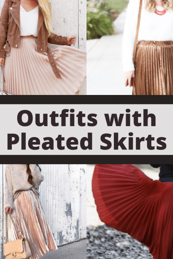 Outfits with Pleated Skirts and Outfit Ideas by Very Easy Makeup