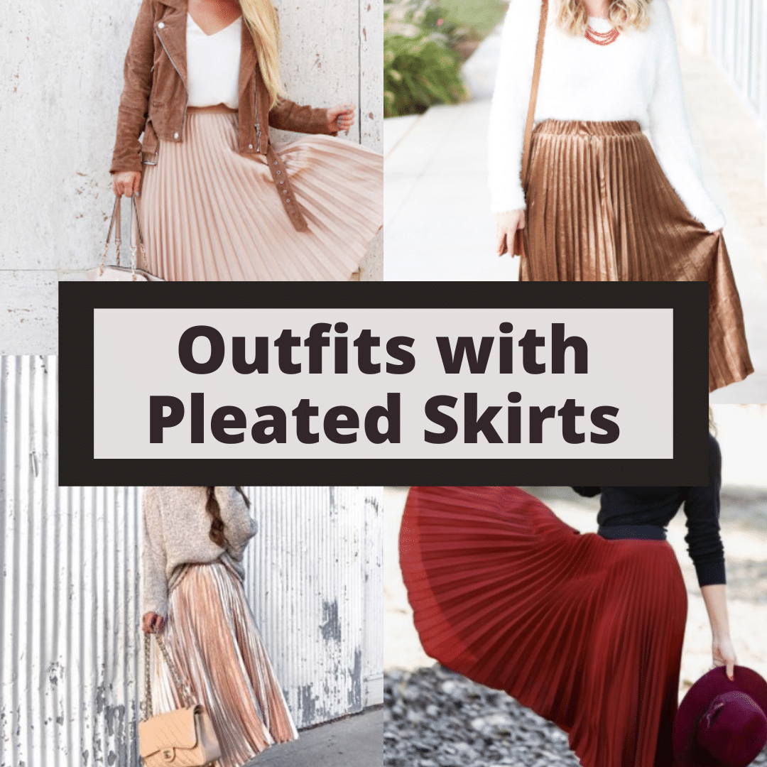 the best pleated skirts with pleated skirt outfit Ideas